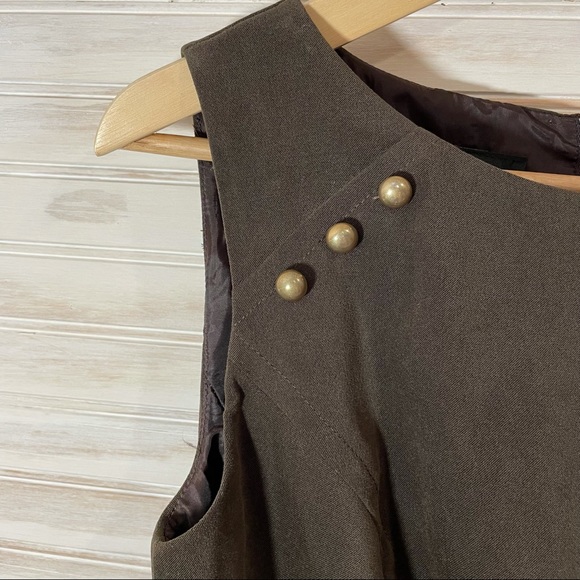 AGB Dress Professional Brown, Size 6 - Picture 5 of 11